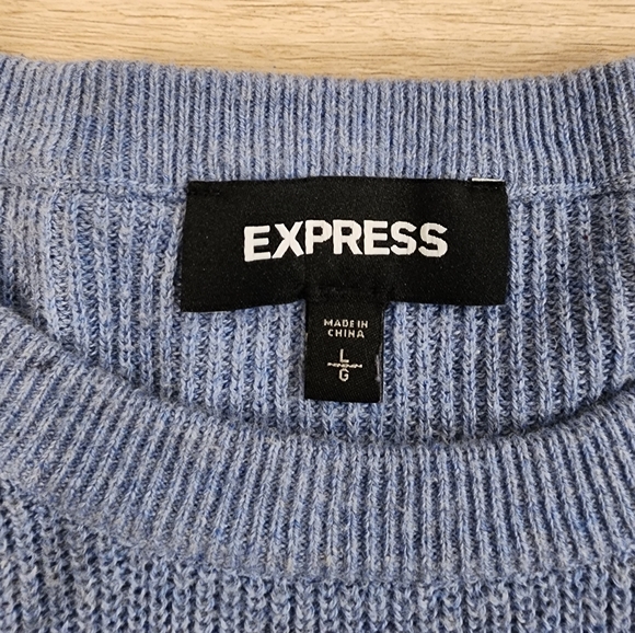 Men’s Express Colorblock Sweater - Picture 2 of 4